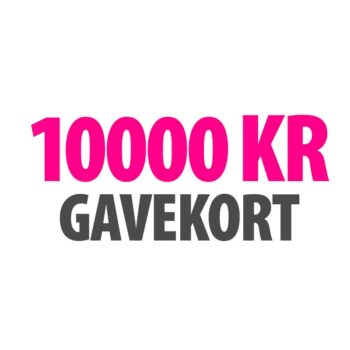 Gavekort 10000 kr